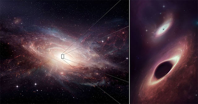 For the first time, researchers have discovered two supermassive black holes closer than ever before.