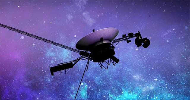 From outside the Solar System, Voyager 1 still sends data back to Earth