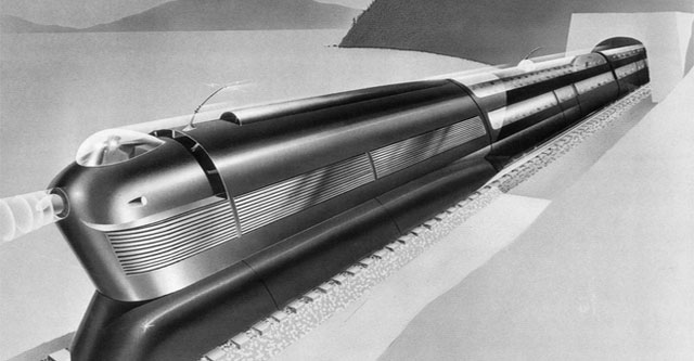 Future technology in human imagination 1955