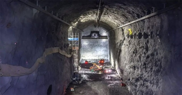 Ghost particle detector at a depth of 1,600m