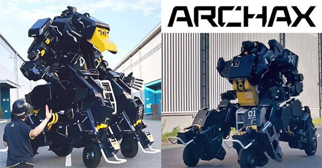 Giant $2.75 million Japanese robot can transform and has a cockpit inside its body