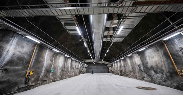 Grave of 5,500 tons of nuclear waste in Finland