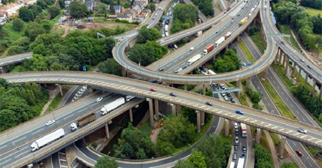 Gravelly Hill - The most complex 'pasta' intersection on the planet