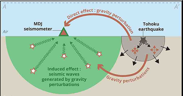 Gravity signal can detect earthquakes at the speed of light