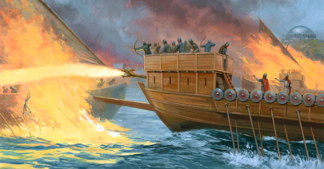 Greek Fire - The Secret Weapon of the Eastern Roman Empire