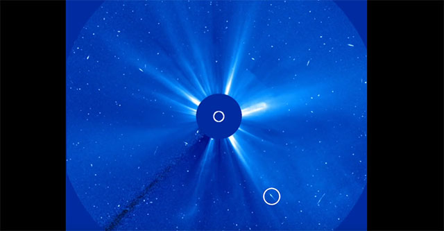 'Halloween' comet ATLAS melts as it approaches the Sun