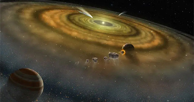 Has Jupiter thrown another planet towards Earth?