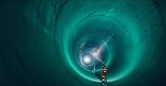 He completed the 6.3 billion USD super sewer