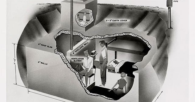 History of nuclear disaster shelters