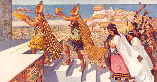 How did the Incas take special care of their sacrificial victims?