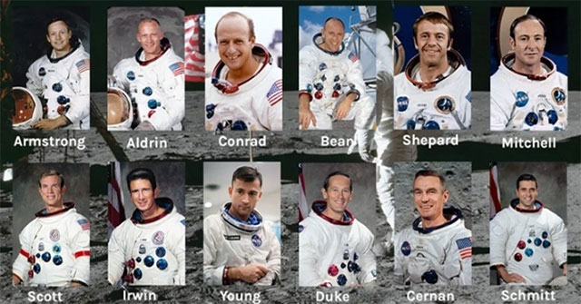 How many people have walked on the moon?