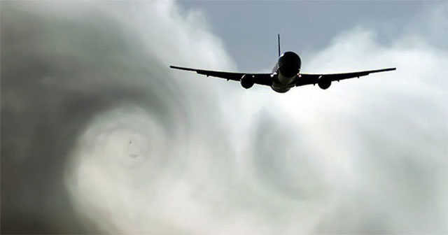 How to deal with turbulence on a plane?
