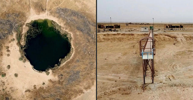 Humans and climate change 'kill' Lake Sawa