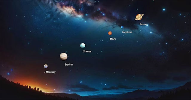 In early June, watch 6 planets 'march' in line in the sky