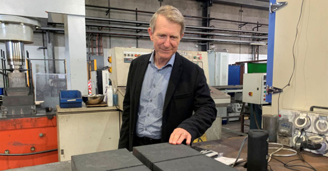 Invention of a new type of brick that can store heat