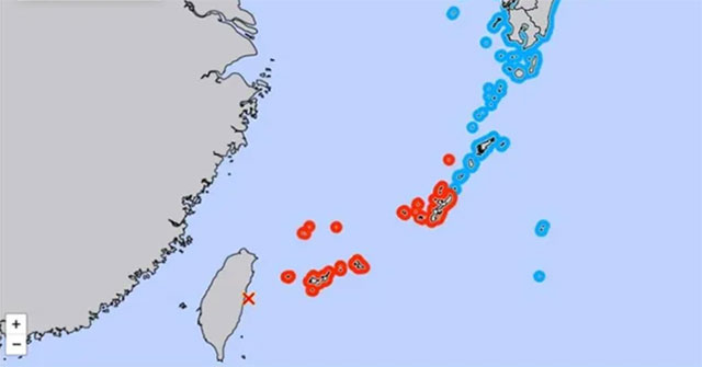 Japan simultaneously issued a tsunami warning after a major earthquake off the coast of Taiwan (China)