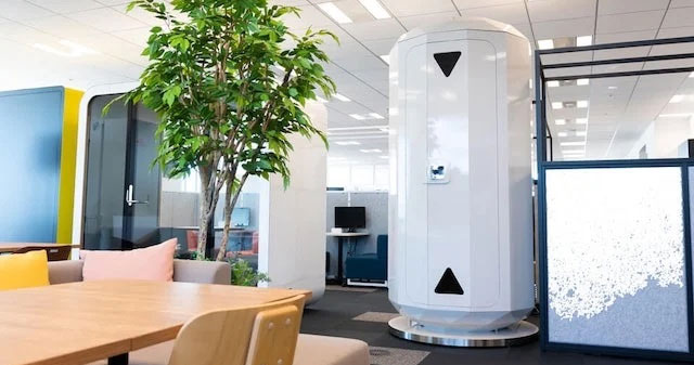 Japanese company invents sleeping box in standing position