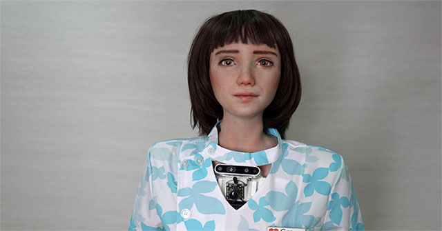 Launched a new nurse robot, the 'sister' of the robot Sophia