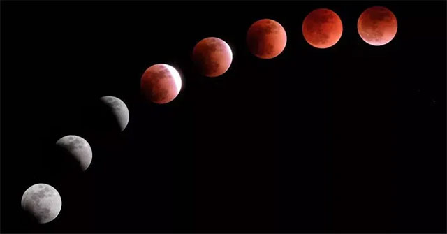 Let's look forward to this weekend's lunar eclipse