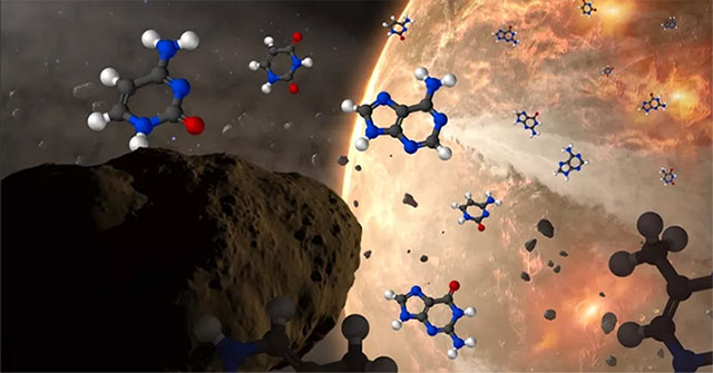Life on Earth may have been 'sent' from space