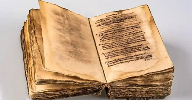 Lost manuscript of Nostradamus . found