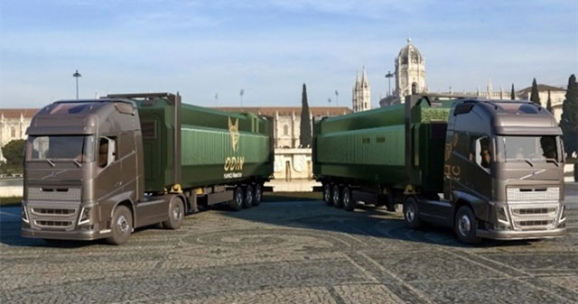 Mini reactor on container truck with capacity of nearly 20 MW