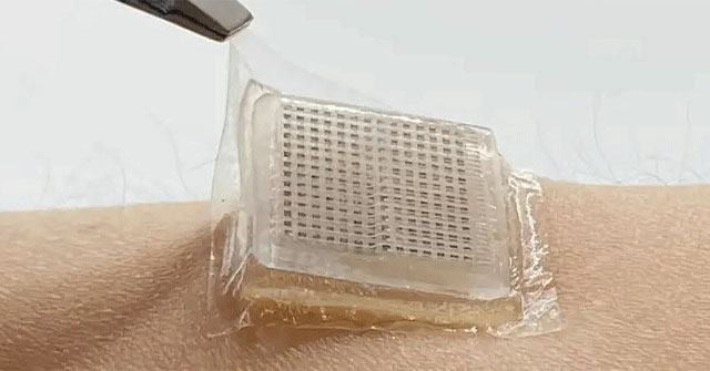 MIT engineer successfully developed a patch that can be seen inside the body