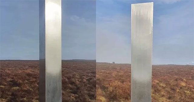 Mysterious cylinder 'looks like a UFO' appears in Wales