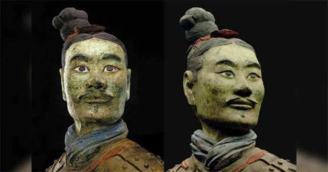 Mysterious face among 7,000 terracotta warriors: Appears for 5 minutes, 'disappears' immediately after excavation