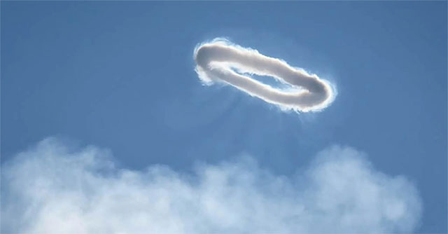 Mysterious object appears on the crater