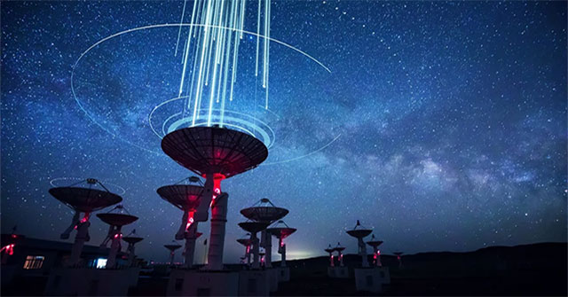 Mystery of radio signals emitted from the center of the Milky Way
