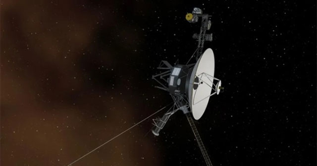 NASA received a communication signal from a spacecraft 24 billion kilometers away