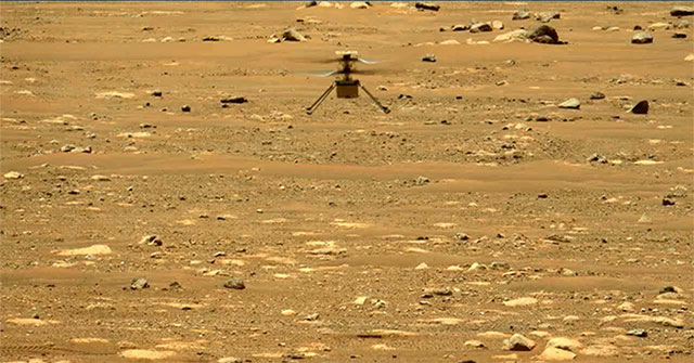 NASA releases video of mini-reconnaissance plane flying over Mars