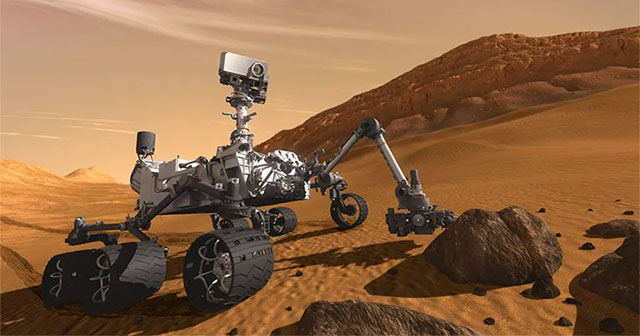 NASA robot enters the alien 'river of life'