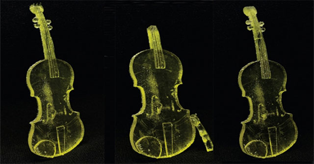 New 3D-printed plastic can heal itself with light