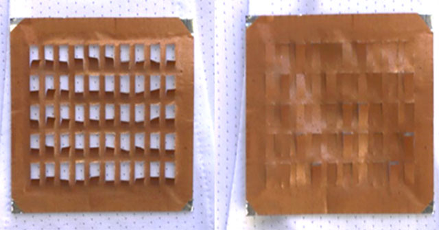 New fabric opens air vents when you sweat