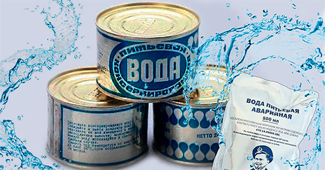 No plastic bottles, Russians use canned water: What will this strange water taste like?