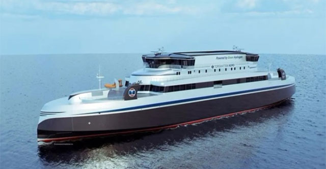 Norway builds the world's largest hydrogen ship