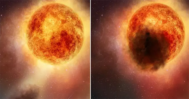 One of the brightest stars in the sky just exploded