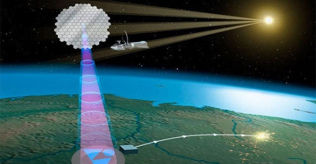 Plan to produce solar power in space
