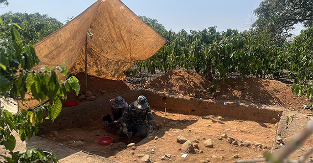 Prehistoric vestiges discovered in Dak Nong through archaeological excavations
