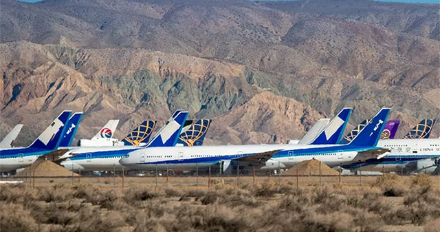 Process for handling expired aircraft in the aviation industry