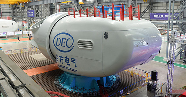 Produce Asia's largest hurricane-resistant wind turbine
