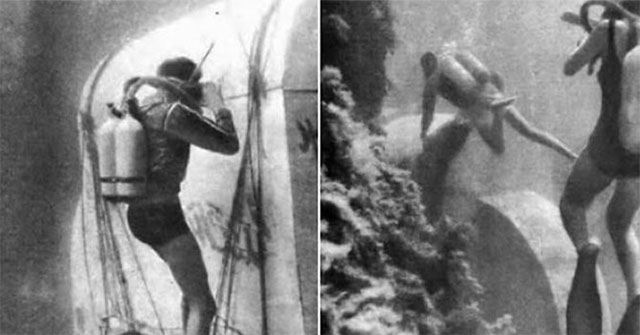 Project Ichthyander sent people to the sea to live under the Soviet Union