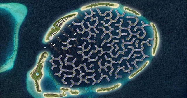 Project to build a floating city with a capacity of 20,000 people