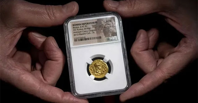 Rare ancient coin sold for record price of nearly 2.1 million USD