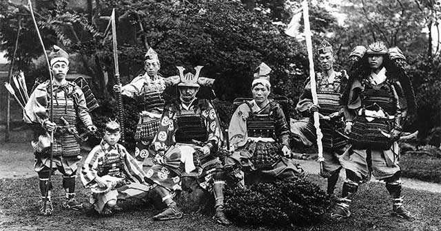 Rare photos capture portraits of Japanese samurai warriors nearly 200 years ago