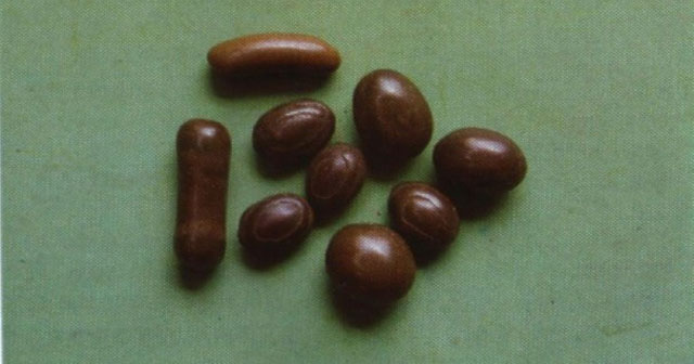 Rare stones in animal organs