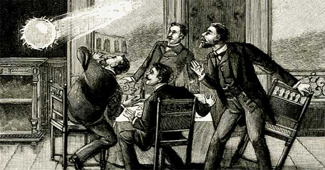 Records of ball lightning hitting England 800 years ago