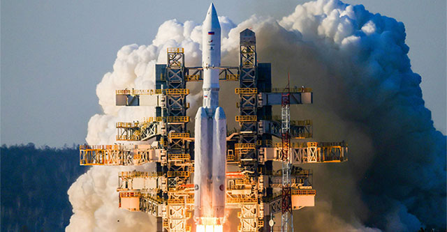 Russia successfully test-launched the Angara-A5 heavy booster rocket